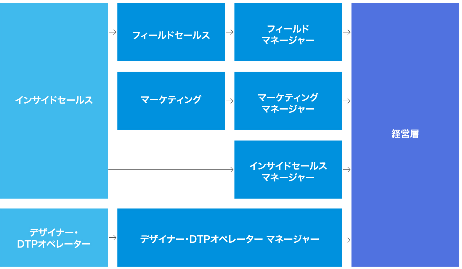 マーケティングデザインのキャリアパスを教えてください。